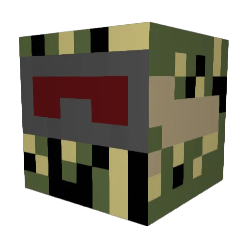 St_Comma Minecraft avatar head, 3D render