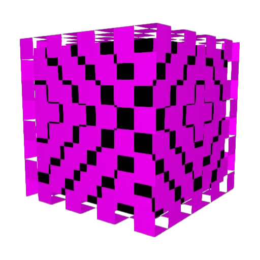 StaX_12 Minecraft avatar head, 3D render