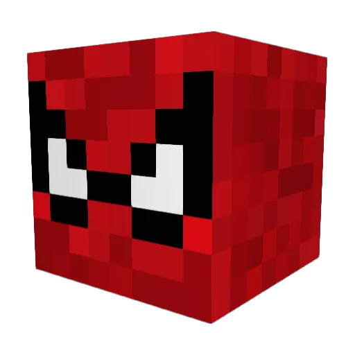 Staacher Minecraft avatar head, 3D render
