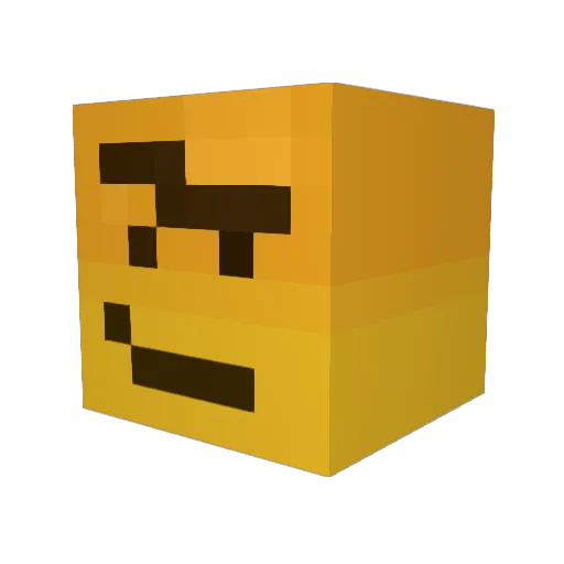 Staariism Minecraft avatar head, 3D render