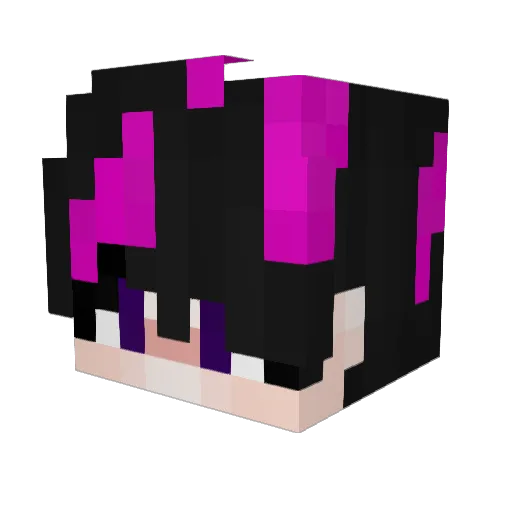 Staazey__ Minecraft avatar head, 3D render