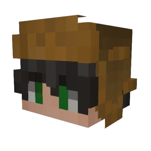 StabMeInMyBack Minecraft avatar head, 3D render