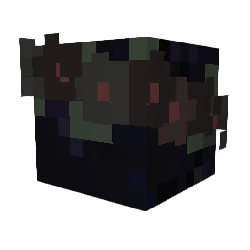 Stabbedyouonce Minecraft avatar head, 3D render