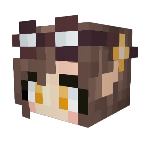 Stabby_Jones Minecraft avatar head, 3D render