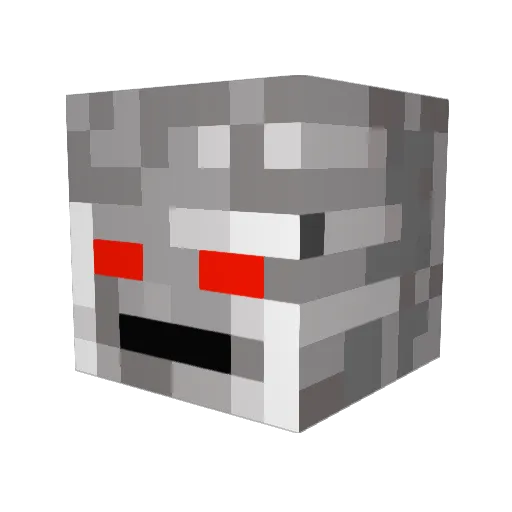 Stabnet69 Minecraft avatar head, 3D render