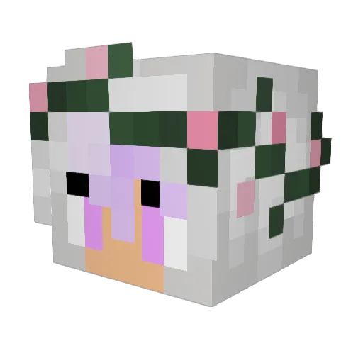 Stabulous_ Minecraft avatar head, 3D render