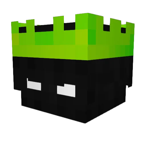 Stachelschwein88 Minecraft avatar head, 3D render