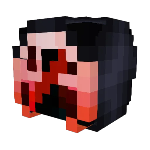 Stadig_Hef Minecraft avatar head, 3D render
