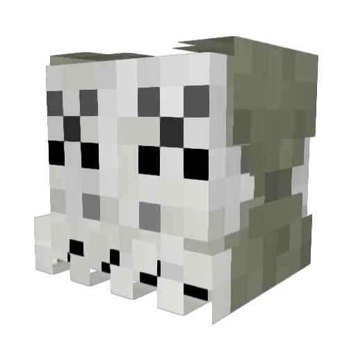 Staeb Minecraft avatar head, 3D render