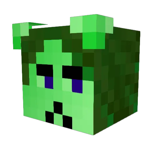 Staenn Minecraft avatar head, 3D render