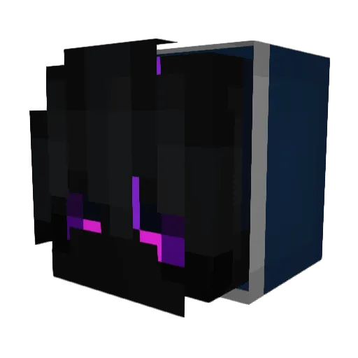 StainAssassinYT Minecraft avatar head, 3D render
