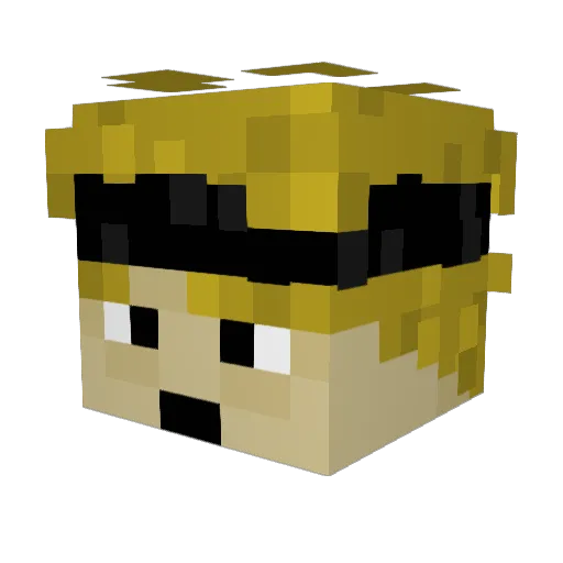 StaleAttic88353 Minecraft avatar head, 3D render