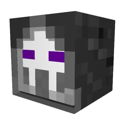 Staleflakes Minecraft avatar head, 3D render