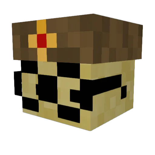 Stalin0106 Minecraft avatar head, 3D render