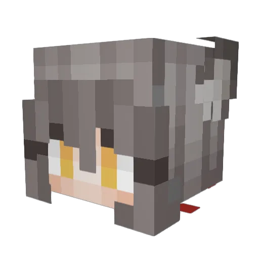 StalkerTheEngD Minecraft avatar head, 3D render
