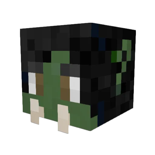 Stalwart_Sin Minecraft avatar head, 3D render