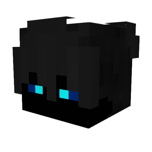 Staminaaaaa Minecraft avatar head, 3D render