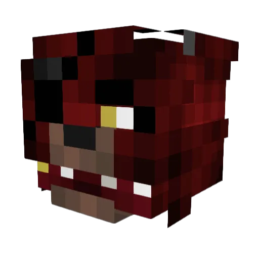 StampyOp Minecraft avatar head, 3D render