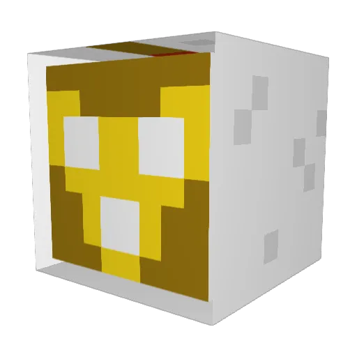 Stanass Minecraft avatar head, 3D render