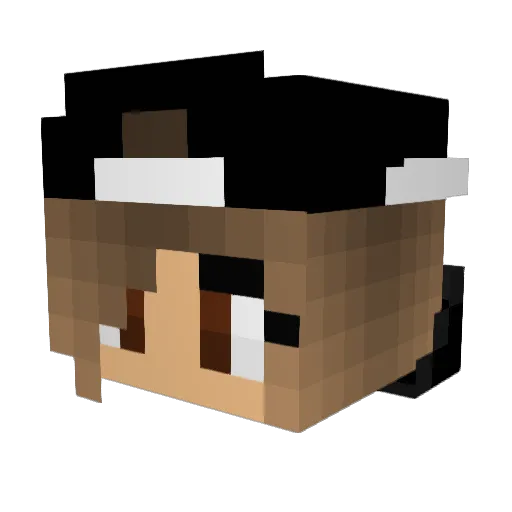 StanceJose Minecraft avatar head, 3D render