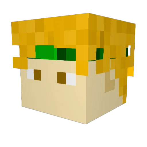 StandBy0011 Minecraft avatar head, 3D render