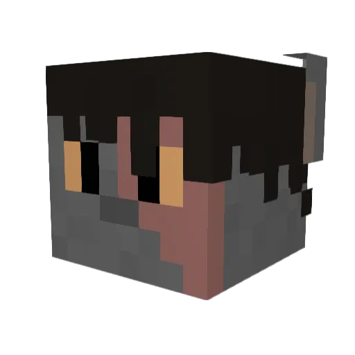 StandardStuff Minecraft avatar head, 3D render