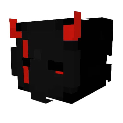 StanickZ Minecraft avatar head, 3D render