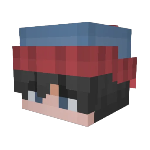 StanleyMarsh69 Minecraft avatar head, 3D render