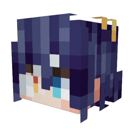 StanleySny Minecraft avatar head, 3D render