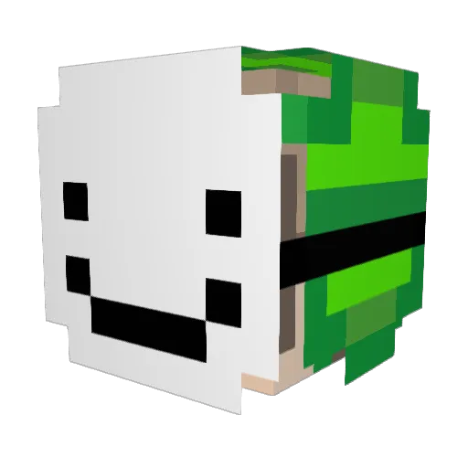 Stanleymayster88 Minecraft avatar head, 3D render