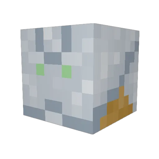 Stantheman130 Minecraft avatar head, 3D render