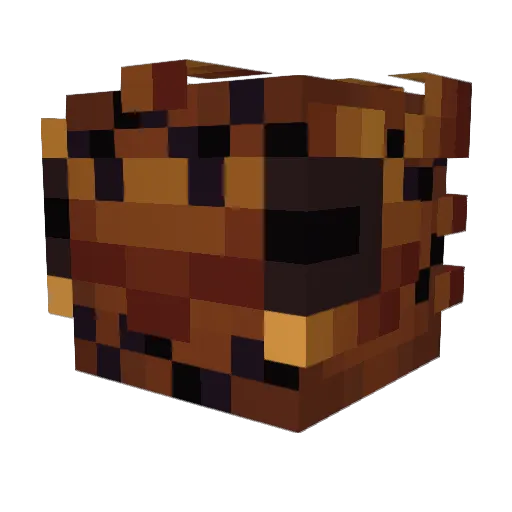 StanzeyV2 Minecraft avatar head, 3D render