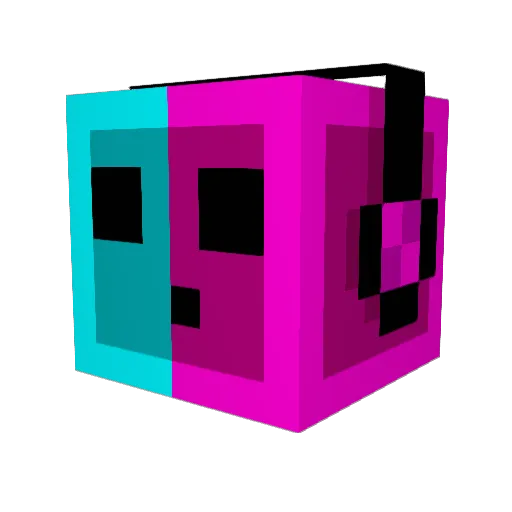 Star2S1 Minecraft avatar head, 3D render