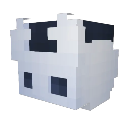 Star545456 Minecraft avatar head, 3D render