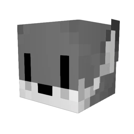 Star7584 Minecraft avatar head, 3D render