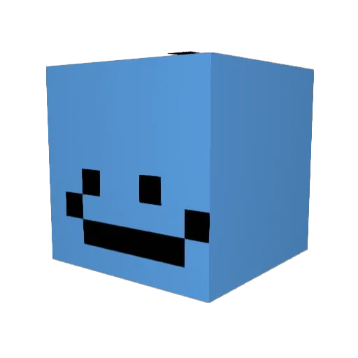 StarAlina1 Minecraft avatar head, 3D render
