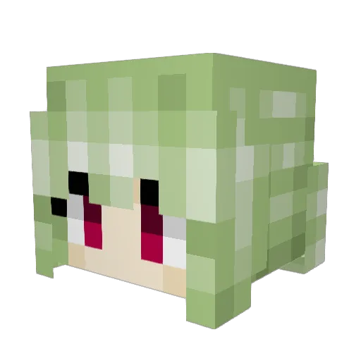 StarBoi Minecraft avatar head, 3D render