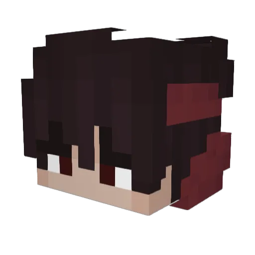 StarBoy145 Minecraft avatar head, 3D render
