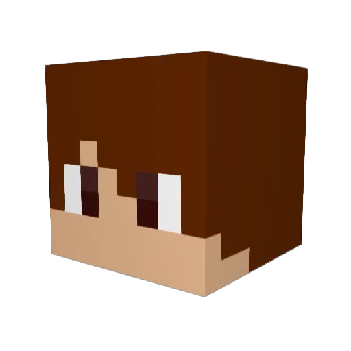 StarBoyMN Minecraft avatar head, 3D render