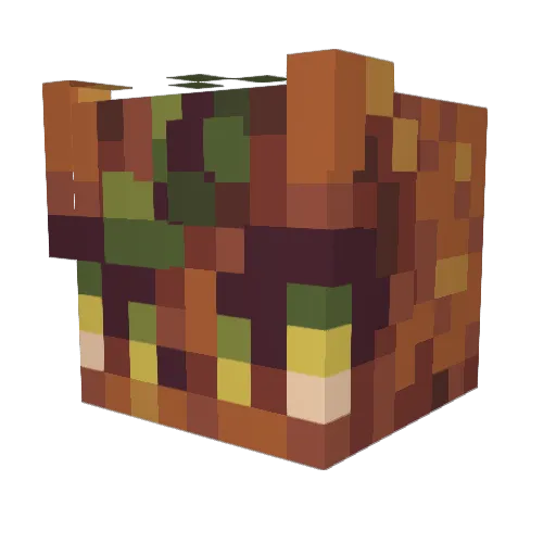 StarCat928 Minecraft avatar head, 3D render
