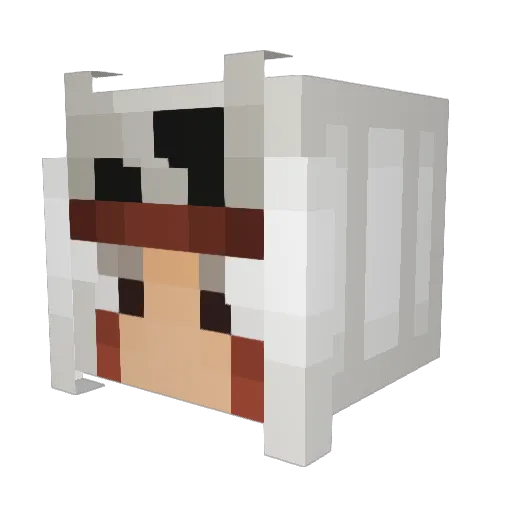 StarCrossed0 Minecraft avatar head, 3D render