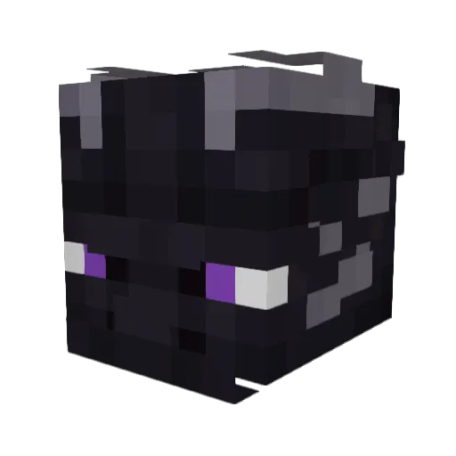 StarDustDragon2 Minecraft avatar head, 3D render