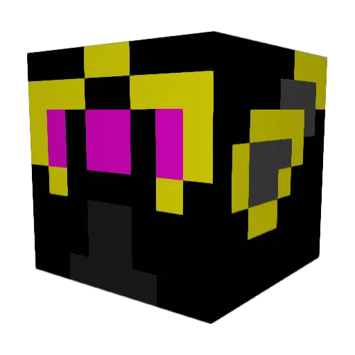 StarEmper0r Minecraft avatar head, 3D render