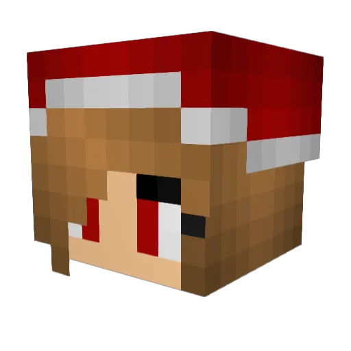 StarFire115 Minecraft avatar head, 3D render