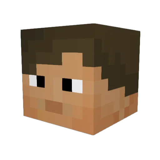 StarGamingTV Minecraft avatar head, 3D render
