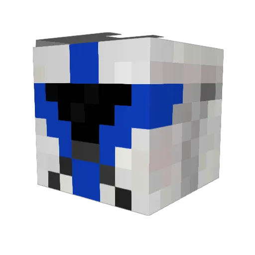 StarKiller4711 Minecraft avatar head, 3D render