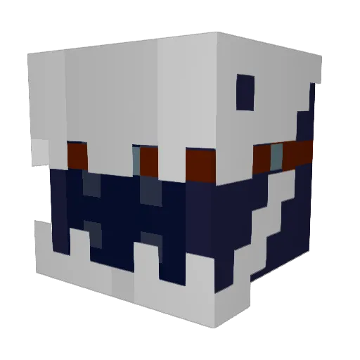 StarKing12 Minecraft avatar head, 3D render