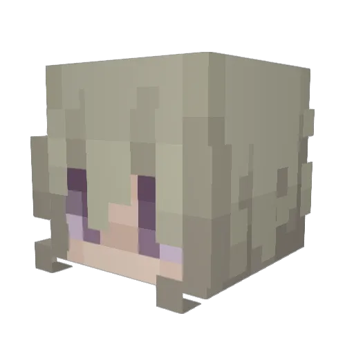 StarKnight8 Minecraft avatar head, 3D render