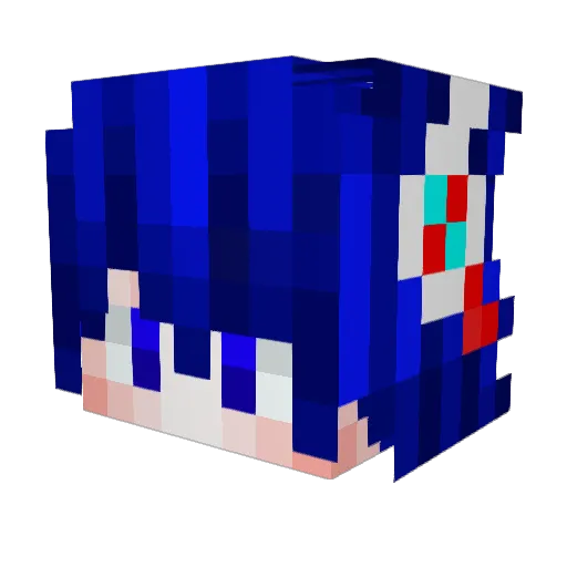 StarLightZinG_TH Minecraft avatar head, 3D render