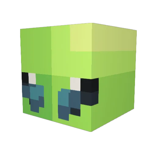 StarLord0812 Minecraft avatar head, 3D render